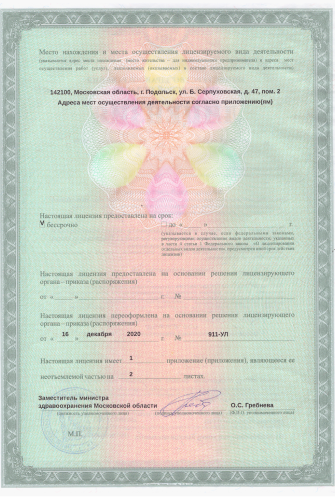 Лицензия